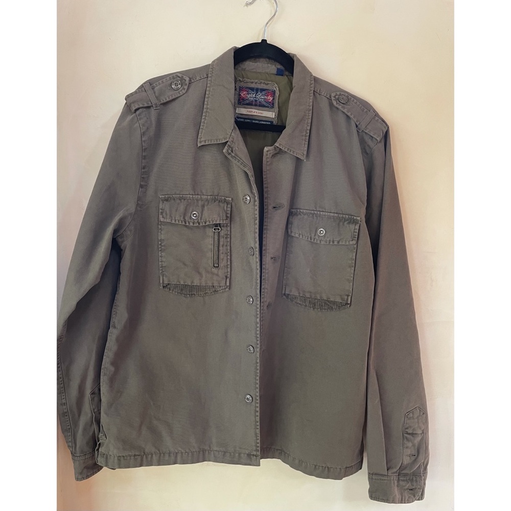 English Laundry Army Green Jacket Size XL